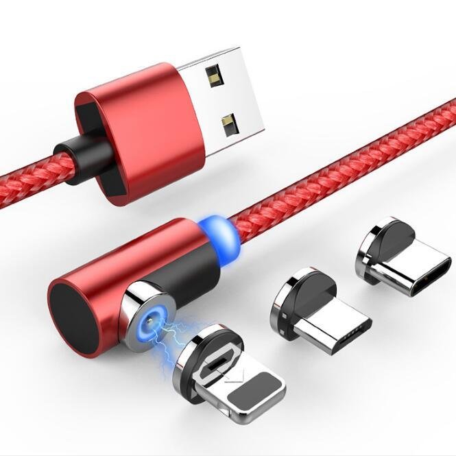 Nylon Braided Magnetic Mobile Phone Charging Cable - Image 7