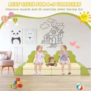 10PCS Kids Couch For Play…