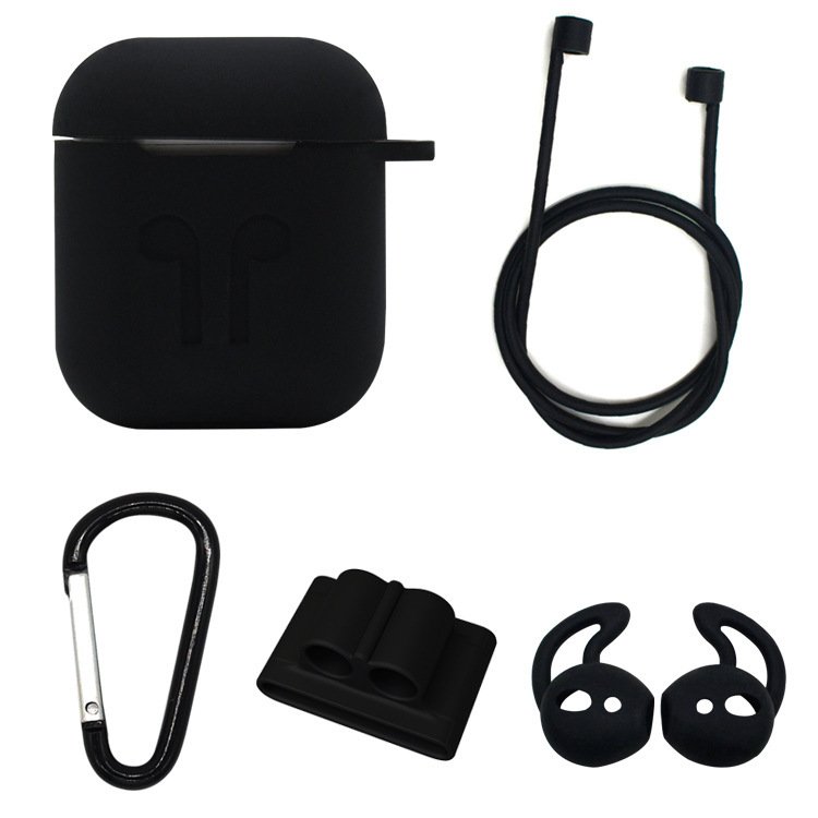 Compatible with Apple, Applicable airpods thick bluetooth headset charging box anti-fall silicone storage box - Image 8