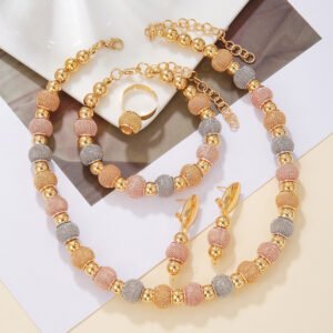 5Pcs Fashionable Metallic…