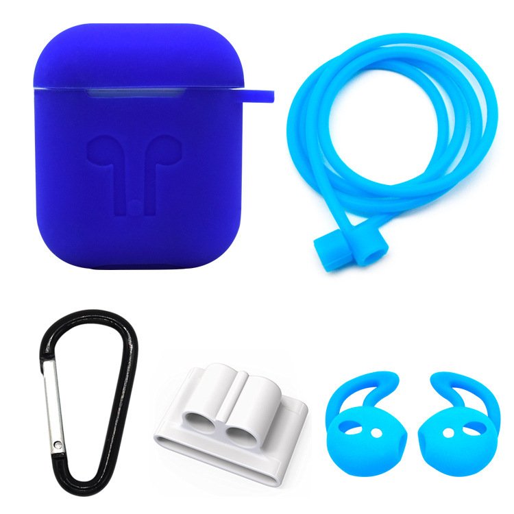 Compatible with Apple, Applicable airpods thick bluetooth headset charging box anti-fall silicone storage box - Image 3