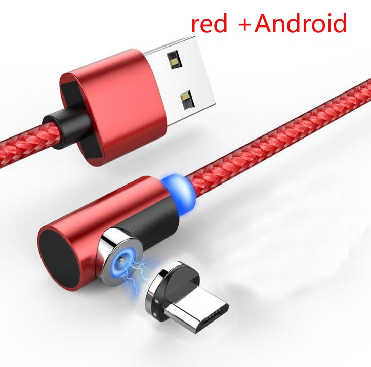 Nylon Braided Magnetic Mobile Phone Charging Cable - Image 5