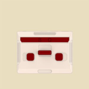 The New TV Red And White …