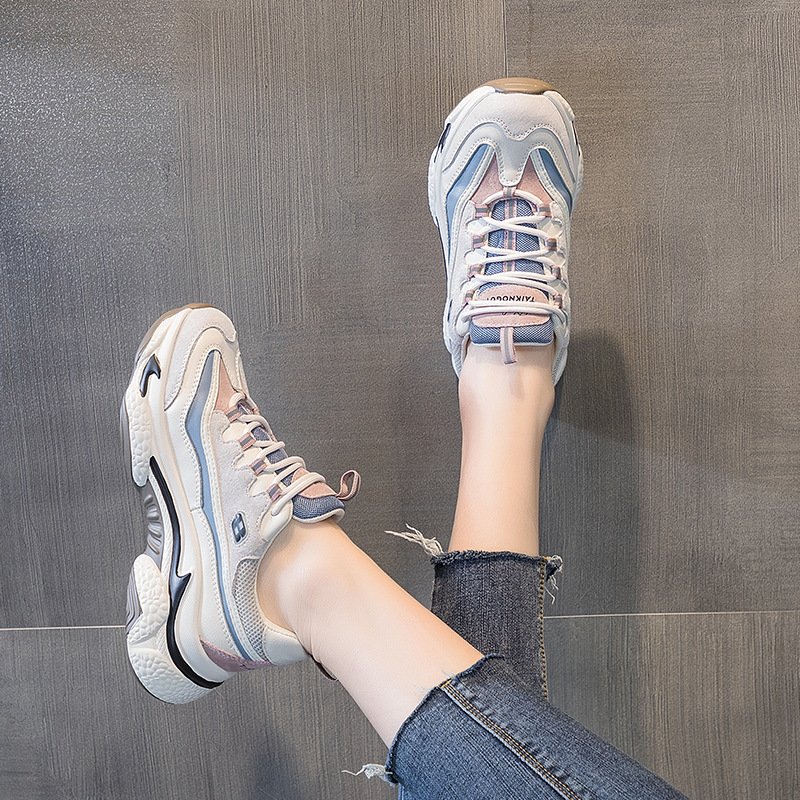 Autuspin Retro Flat Platform Sneakers Women Winter Autumn Cow Leather Breathable Cozy Casual Shoes Outdoor Trendy Footwear - Image 5