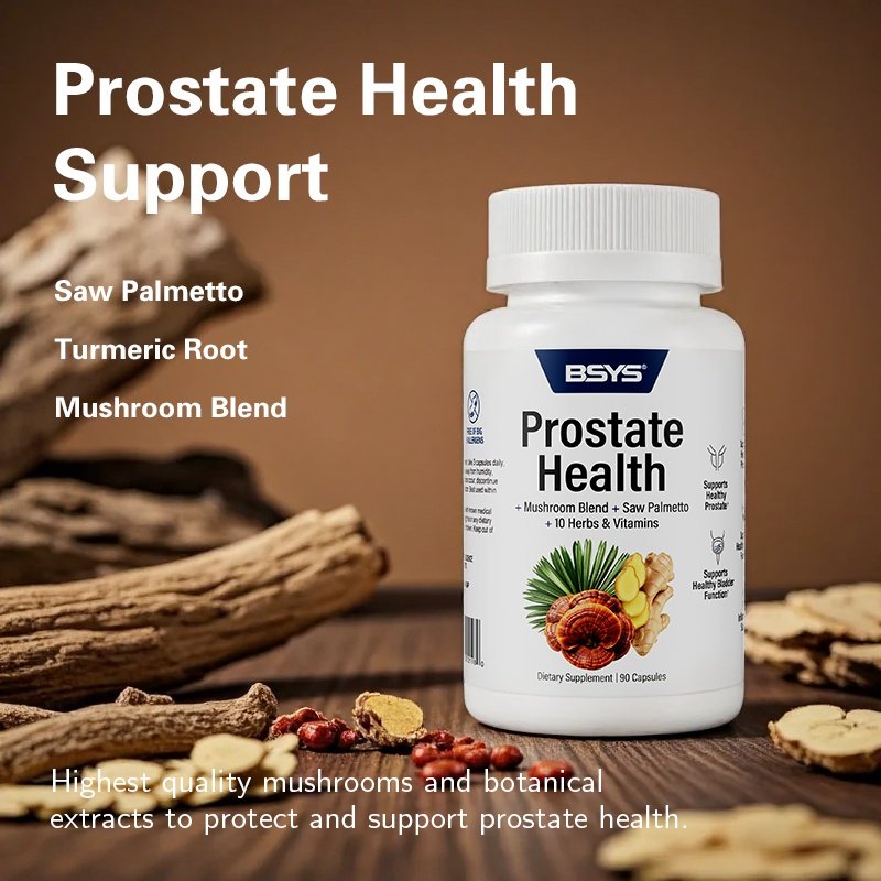 BSYS Prostate Health Capsules Urinary & Bladder Wellness Support Anti-Inflammatory Balance Antioxidant Protection Immune Health Aid Men's Prostate Care Formula - Image 3