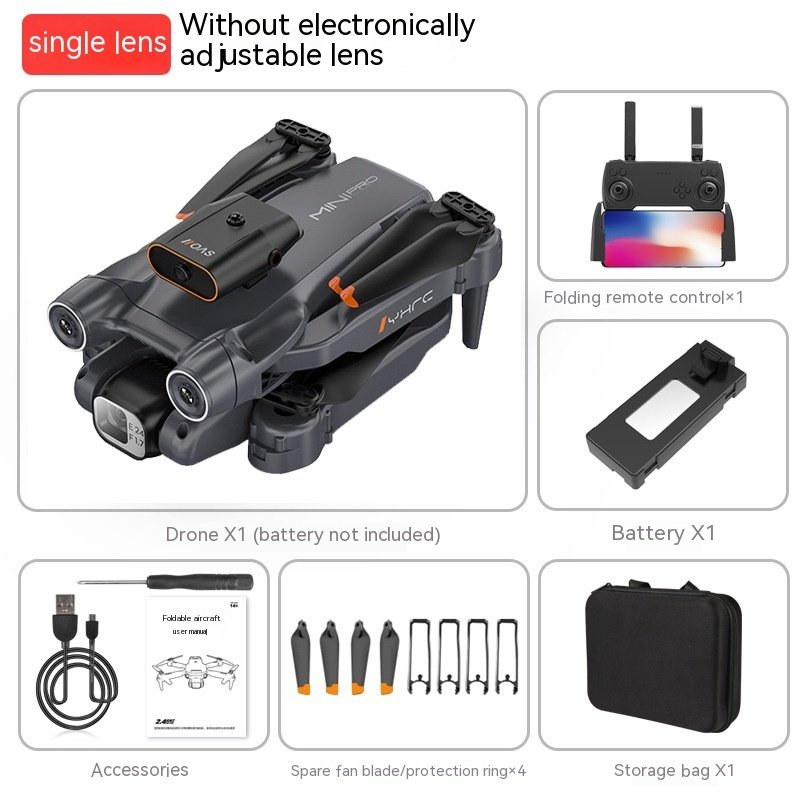 Remote-controlled Unmanned Vehicle Aerial Photography HD Quadcopter Remote Control - Image 10